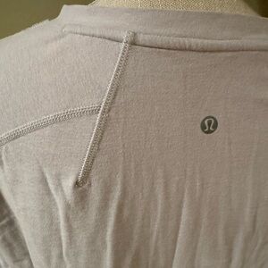 Lululemon Men’s Henley- Grey Long Sleeve Medium